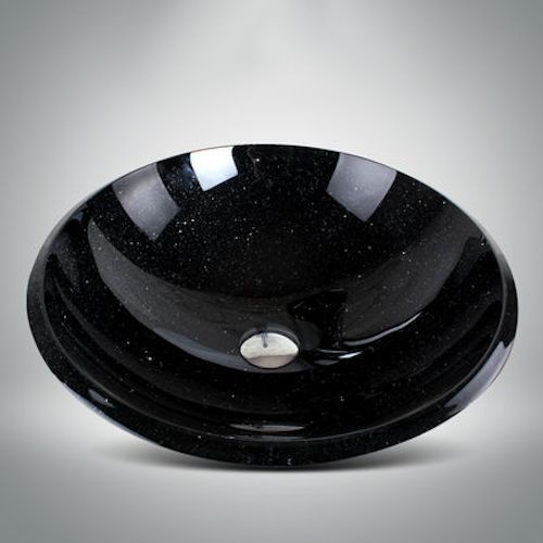 Круглая раковина из стекла RGS-071