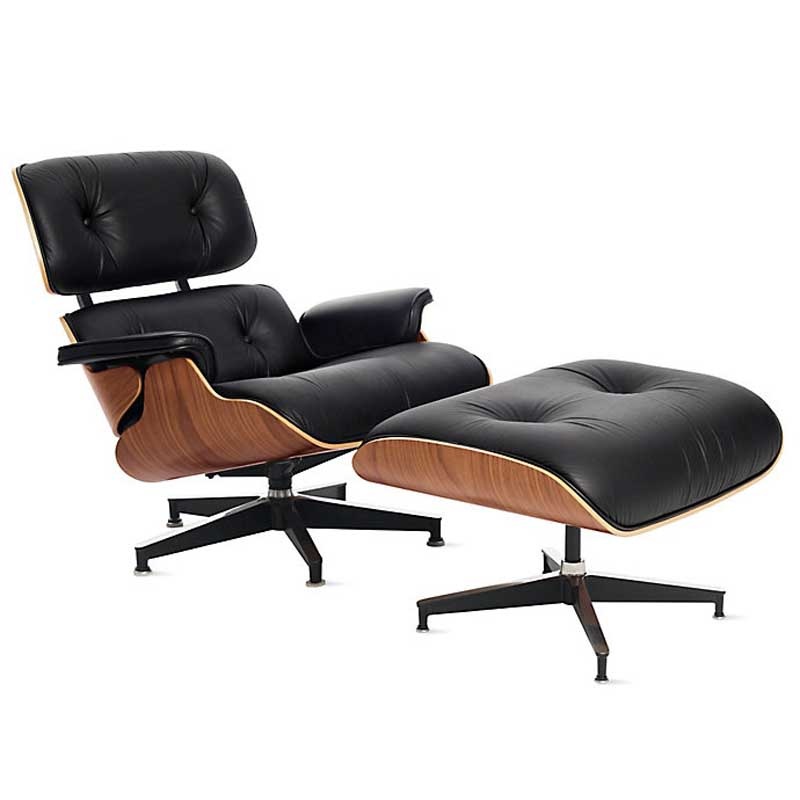 Кресло для отдыха Eames с оттоманкой DFA-21