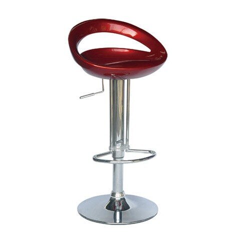 Барный стул BC-009 бордового цвета