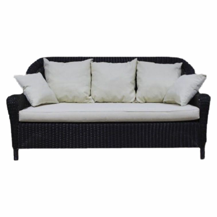 Мягкий трехместный диван из ротанга Milly SMS-808
