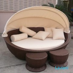 Лежак из ротанга Phanton V-355