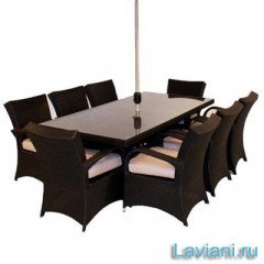 Обеденный комплект из ротанга Lennys DSG-35