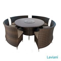 Столы и стулья из искусственного ротанга Together DSG-14