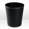 Мусорное ведро LBS-07 из кожи, черное