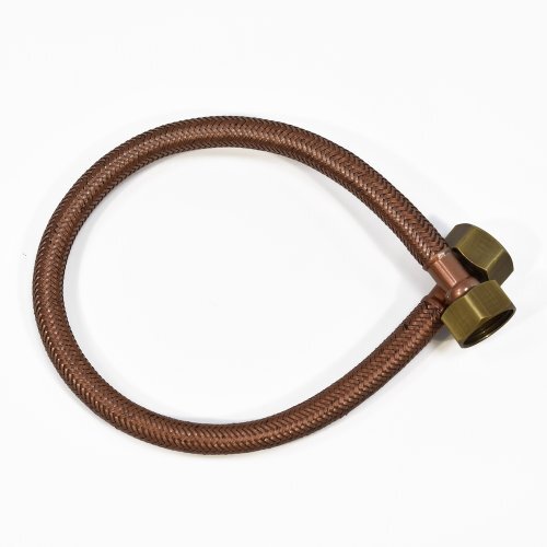 Гибкая подводка для воды гайка-гайка STF-27C медь