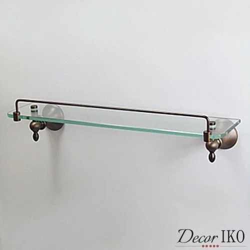 Стеклянная полка для ванной комнаты DN-10
